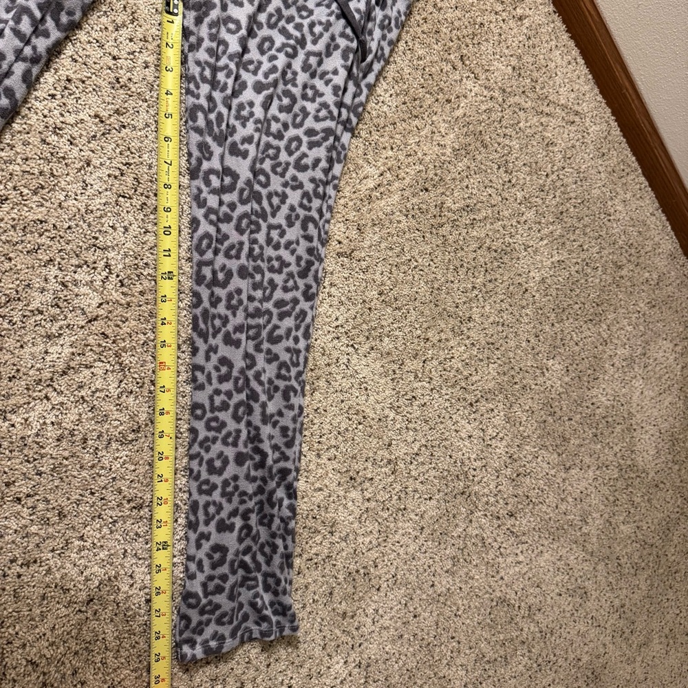 Lucky Brand 3 Piece Sleepwear Set Leopard Print Size Small - Picture 5 of 16